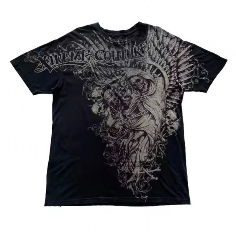 Y2K Vintage T Shirt Harajuku Hip Hop Crew Neck Short Sleeve Gothic Streetwear Unisex Tee