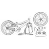 Bicicletă pentru Copii 22 Inch pentru Vârstele 7-12 Albastru și Negru