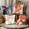 Asuna Animation S-Word A-Art O-Online Pillow Case Fashion Square Pillowcase Bedroom Sofa Room Ins Decoration Leisure