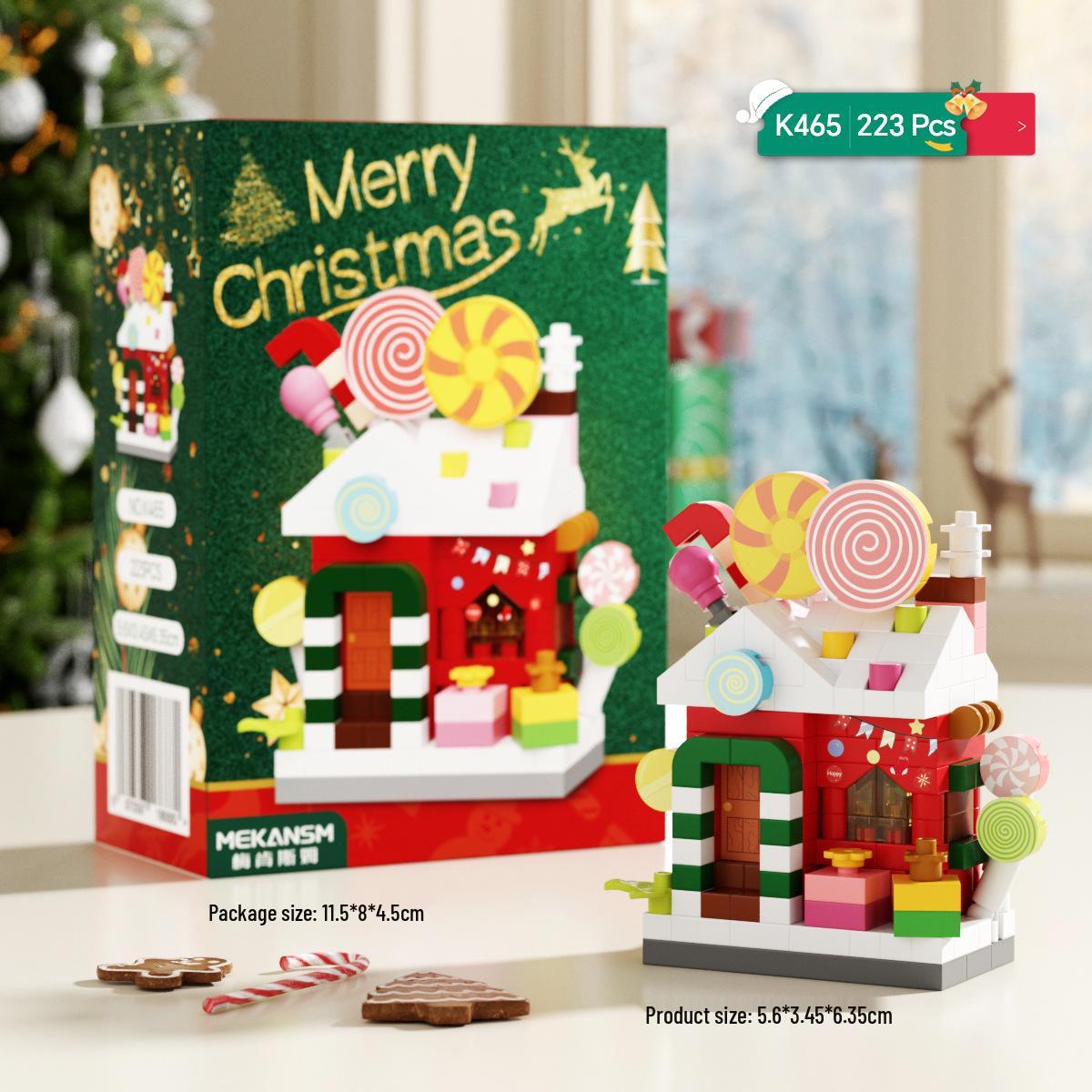 

Christmas Tree Building Blocks for Kids - Holiday Gift & Educational Toy Set