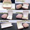 Fashion Velvet Storage Box Portable Multi-functional Holder Solid Color Rings Bearer Box Jewelry Storage