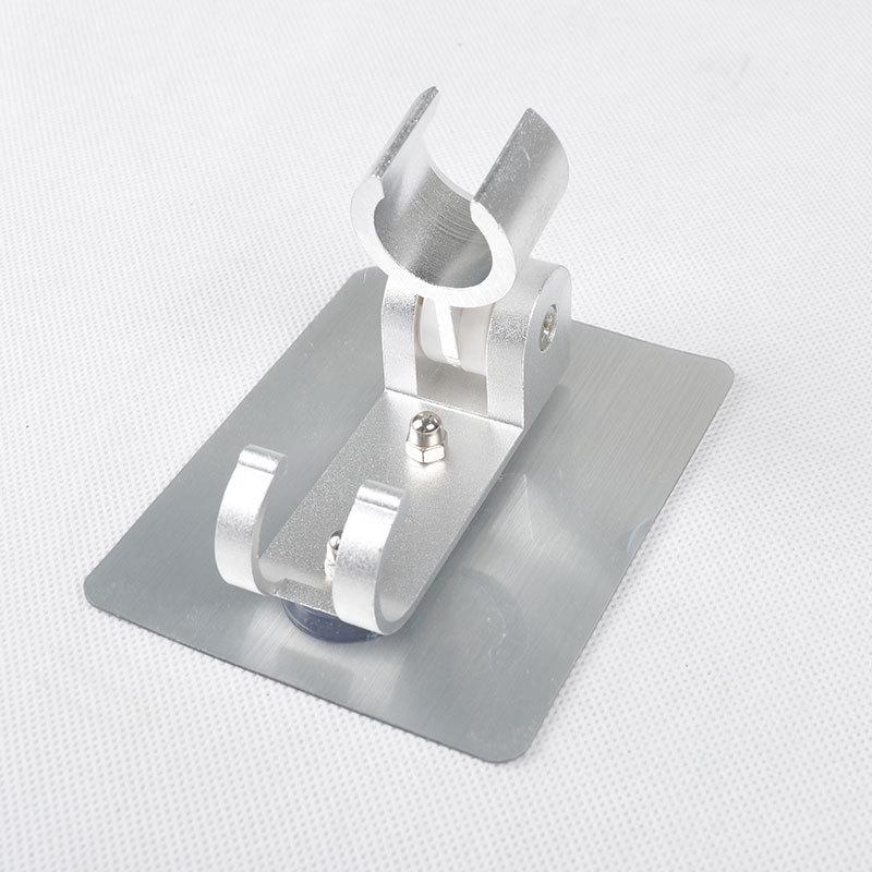 

Регулируемый держатель для душа: Алюминиевый кронштейн без перфорации, бесшовный