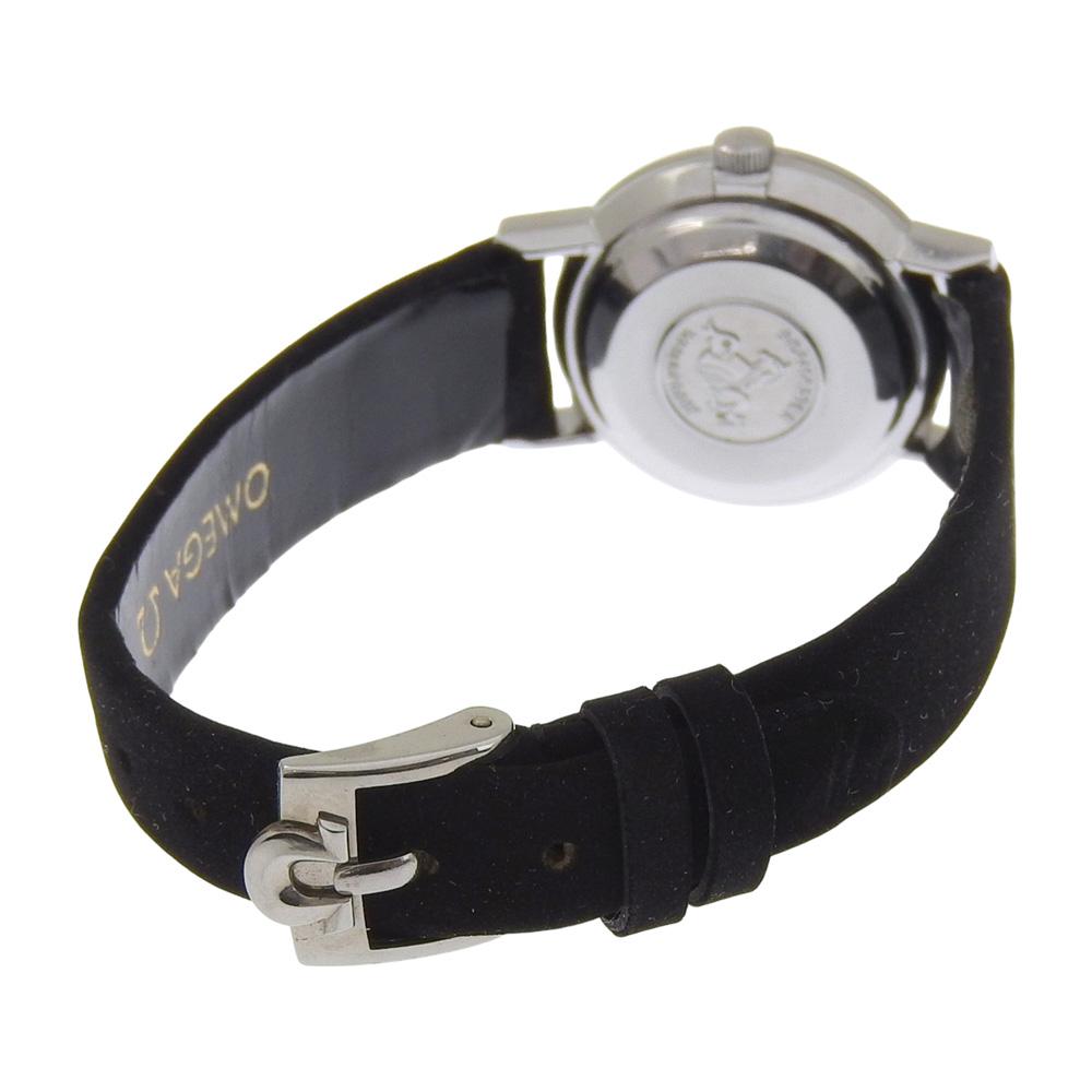 OMEGA De Ville Watches 565.005 De Ville Silver SilverDial Stainless Steel/leather Mechanical Automatic Analog display Women Used