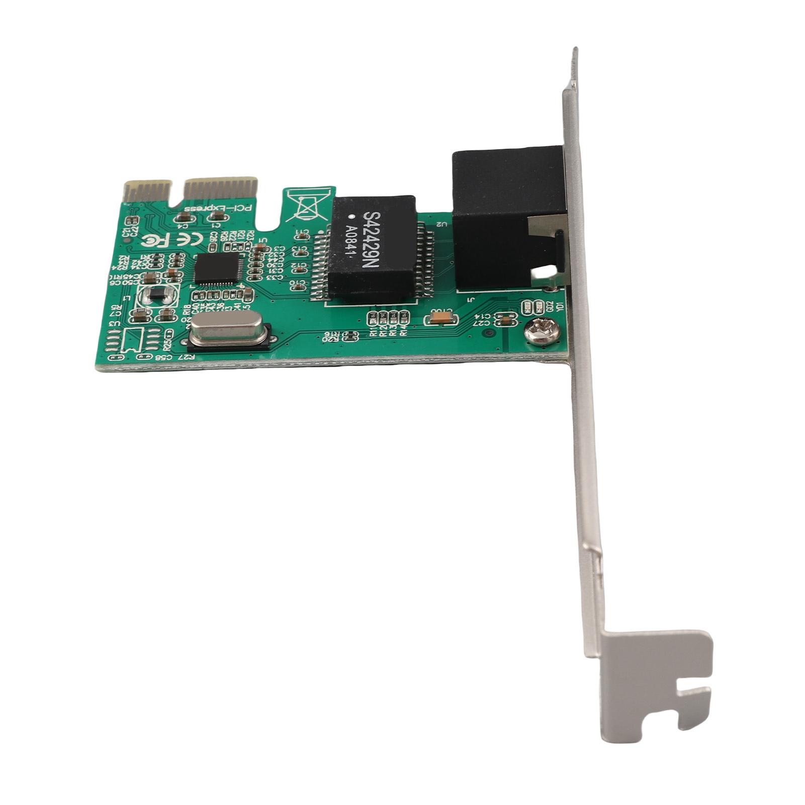

PCIE Net Card 10M 100M Ethernet Net Card with PCI Express X1 Interface PC Net Card Net Adapter for Desktop PC Computer