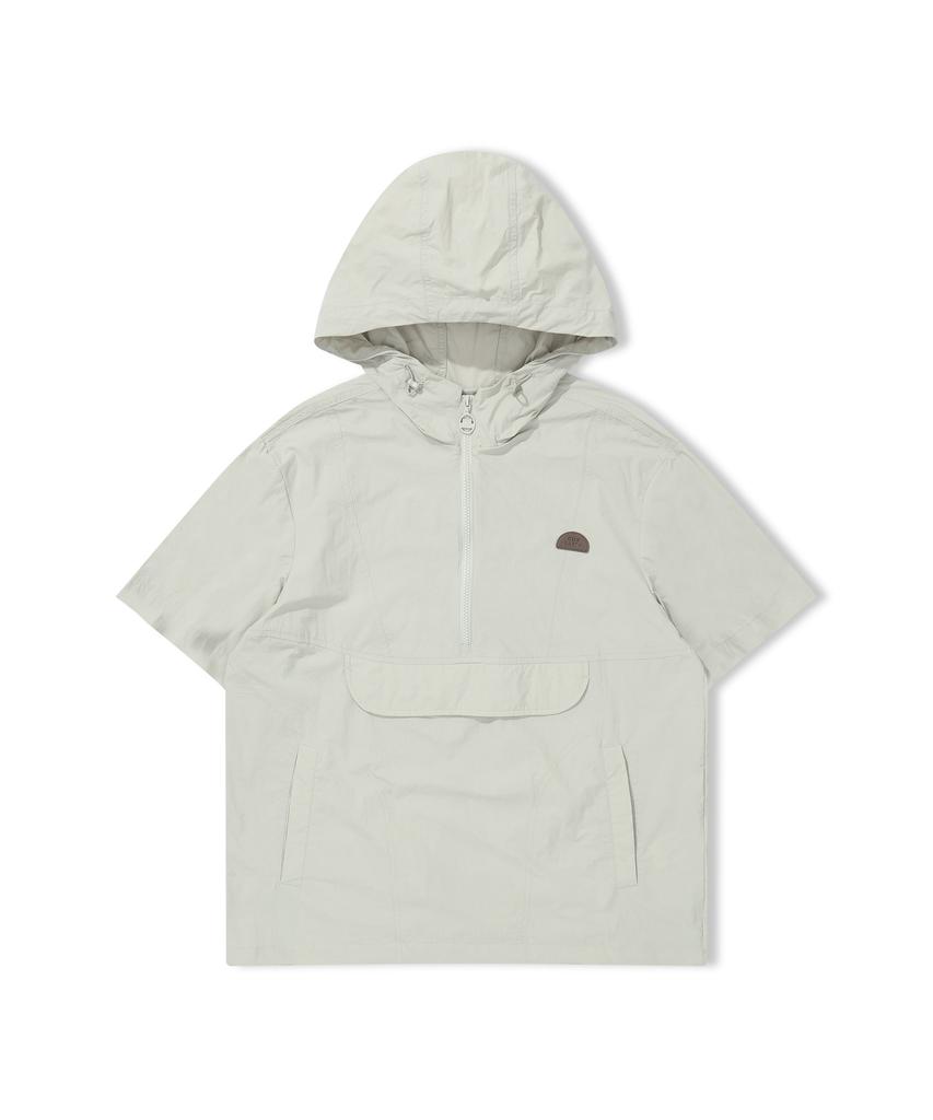 Bbc Earth Cutline Half Anorak Light Olive
