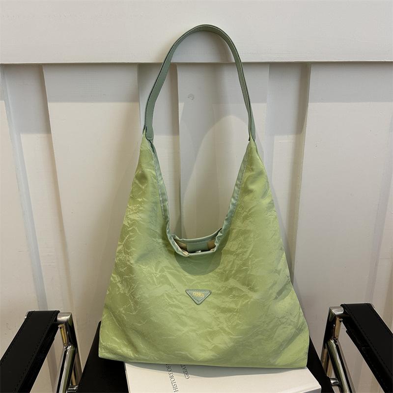 Large capacity bag 2025 autumn new women's tide work shoulder bag temperament simple tote bag