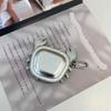 2025 New Leather Pendant Head Layer Leather Mini Earphone Bag Crab Pendant Wallet Cross Border