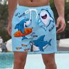 Summer Men's 3D Printed Beach Pants Fashion Versatile Trend Breathable Casual Vacation Style