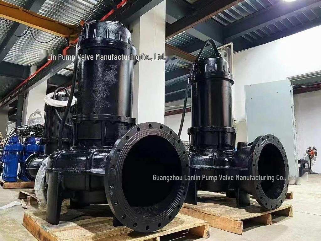 High Flow 37kW Non-Clogging Submersible Sewage Pump DN350 - Model 350WQ1000-6