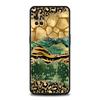 Phone Case For OnePlus 10 9 Pro 9T 9R 9RT 8T 8 7 6T 7T Nord 2 CE 5G N200 N100 Cover Protection Navy Blue Glitter Agate Marble