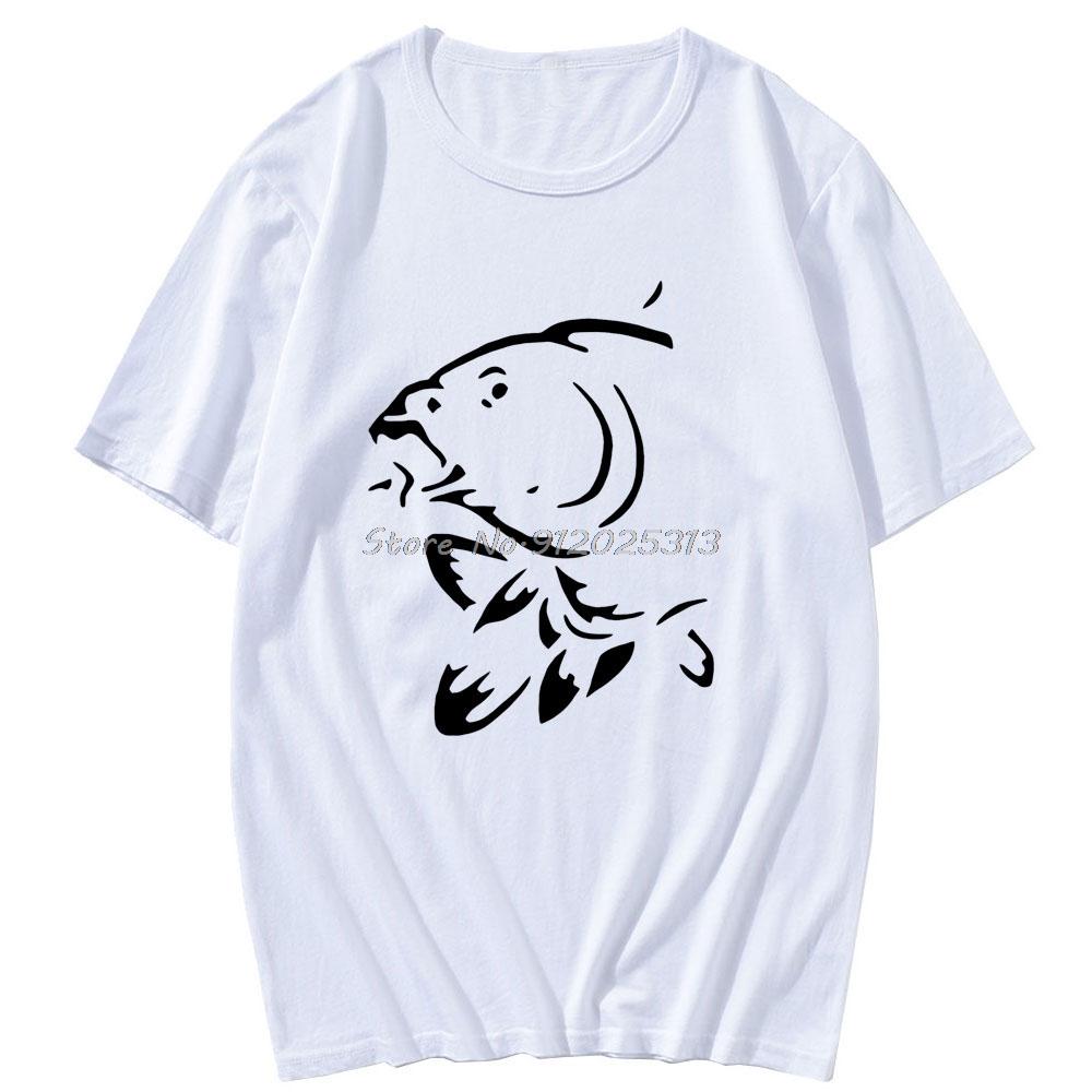 Harajuku Carp Fish Short Sleeve Fishings Ruined My Life Tshirt Men Women Tshirt Mens Clothing Male Fashion Casual T Shirt
