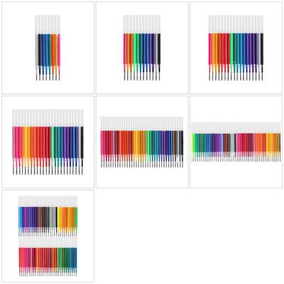 Cartucce di ricambio Gel Inks Scintillanti 1.0MM Colori Assortiti Per Diario Planner Scrapbooking Doodling Prendere Appunti Disegno
