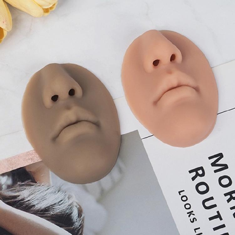 Nose Shape Soap Dispenser Light Weight Leakproof Silicone Liquid Cleaners Dispenser For Bathroom Kitchen And Travel Use