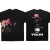 Drake & 21 Savage Blur Graphic T-shirt Men Women Oversized Streetwear Y2k Casual Loose Short Sleeve Unisex Tee Shirt Female Male Clothing