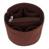Bag Bucket Lining Hand Handbag Mode with Compartments Type Cosmetic Storage