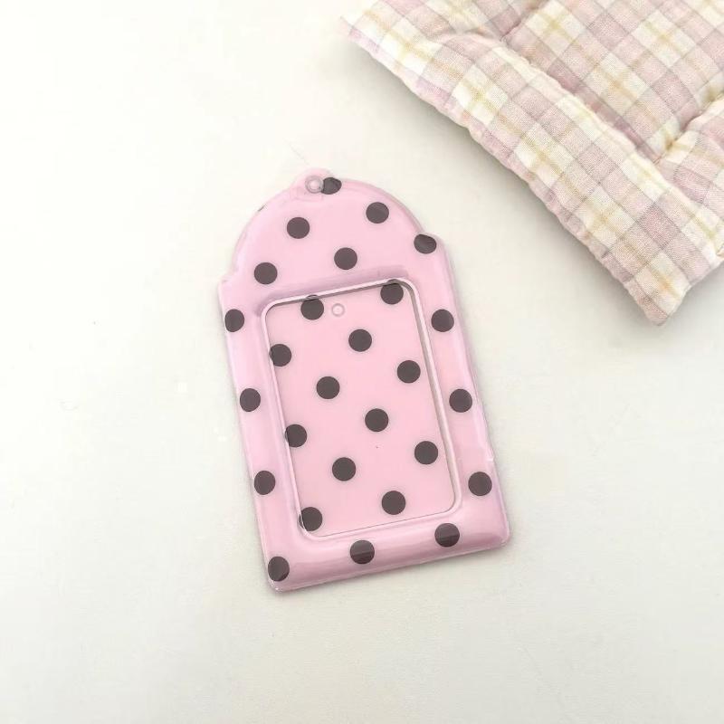 Punkt Kpop Kartenhalter 3 Zoll Klarer Fotokarten-Schutzhülle Anti-Fading Idol Foto Schutz Rucksack Anhänger für Geburtstagsgeschenke
