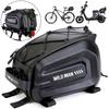 4L EVA Hartschalen Fahrradtasche Multifunktionale Fahrrad-Hinterradtaschen Große Kapazität Wasserdicht für Outdoor-Fahrten und Reisen
