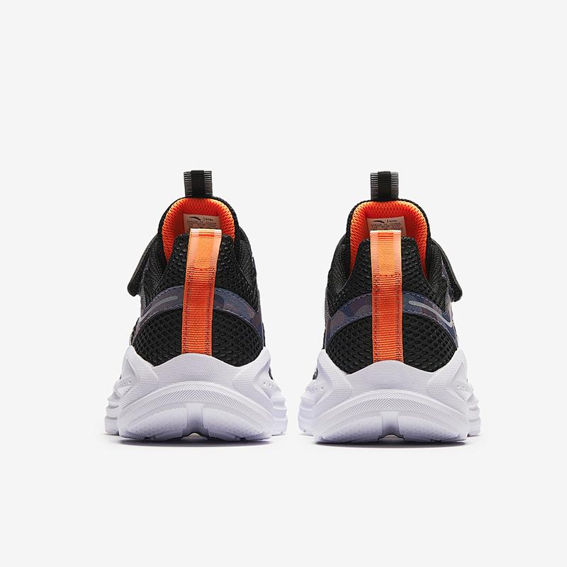 Anta Kids Mesh Lightweight Trendy Versatile Comfortable Sports Casual Breathable Low-Top Running Shoes Kids Sneaker Black Purple A312425520-5