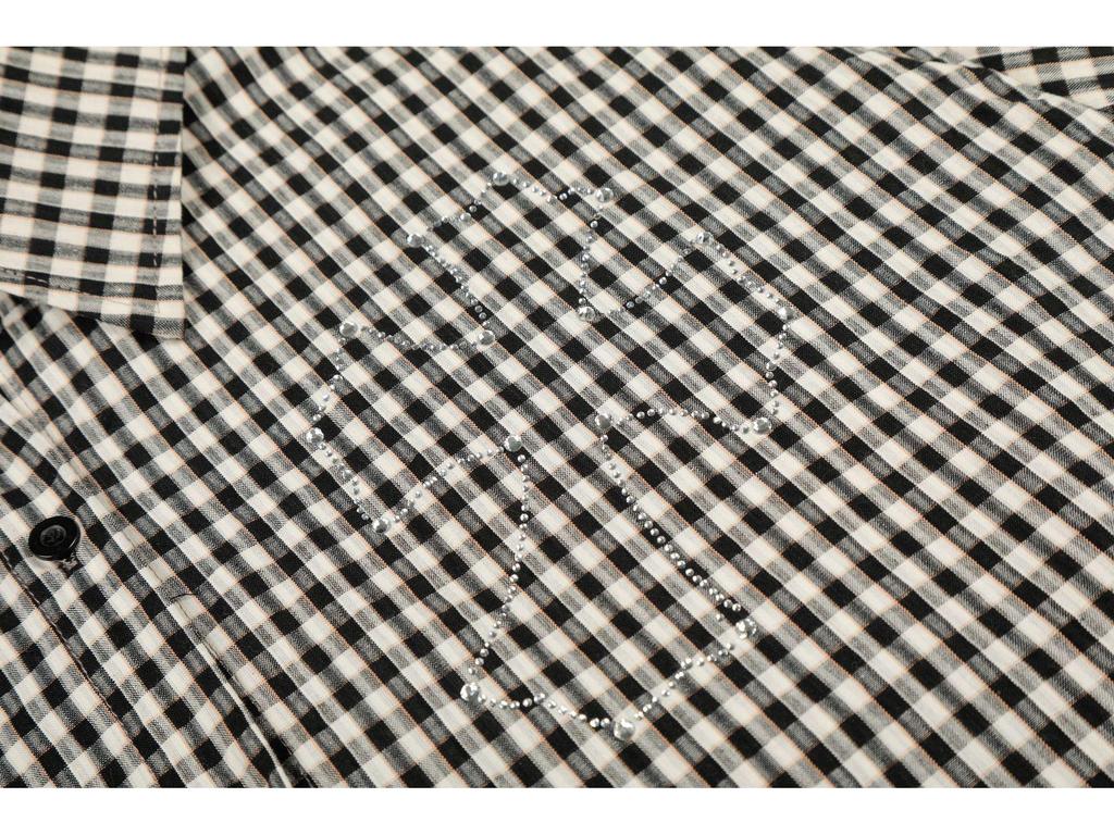Unisex American Plaid Loosely Fitted Long-Sleeve Shirt - 2026 Casual Spring Collection