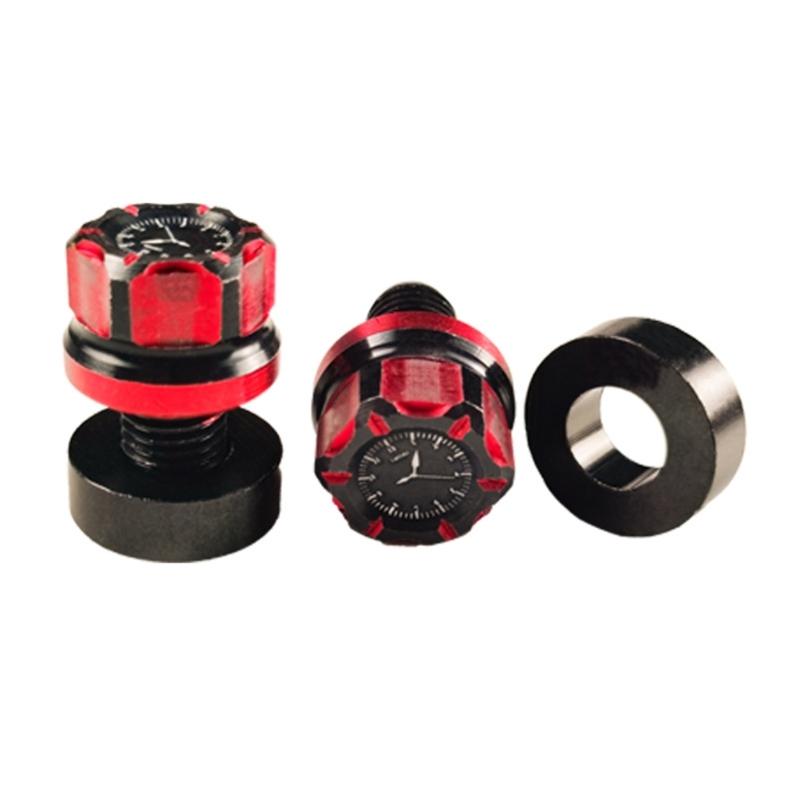 Aluminum Rear View Screws for Most Motorbike Scooter Rustproof Screws