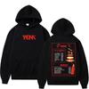 Band Morat Yem Ya Es Manana World Tour Sweatshirts Men's Harajuku Hip Hop Pop Music Hoodies Casual Fleece Long Sleeve Pullovers