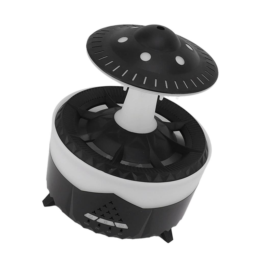 UFO Raindrop Humidifier with Colorful Lights Remote Control Timing Humidifier Aroma Humidifier 100‑240V