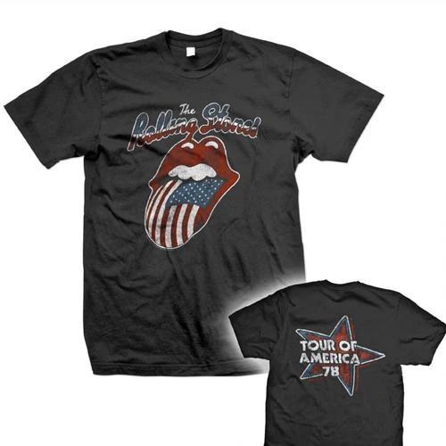 

The Rolling Stones T-Shirt: Tour of America 78 (Back Print) S