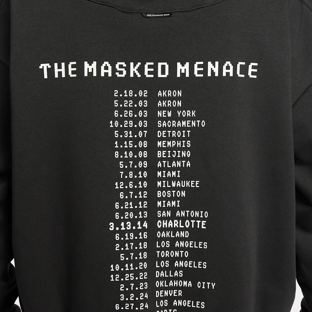 Nike Felpa con cappuccio sportiva larga e calda Therma-Fit Masked Menace da uomo Felpe da uomo IH8845-045