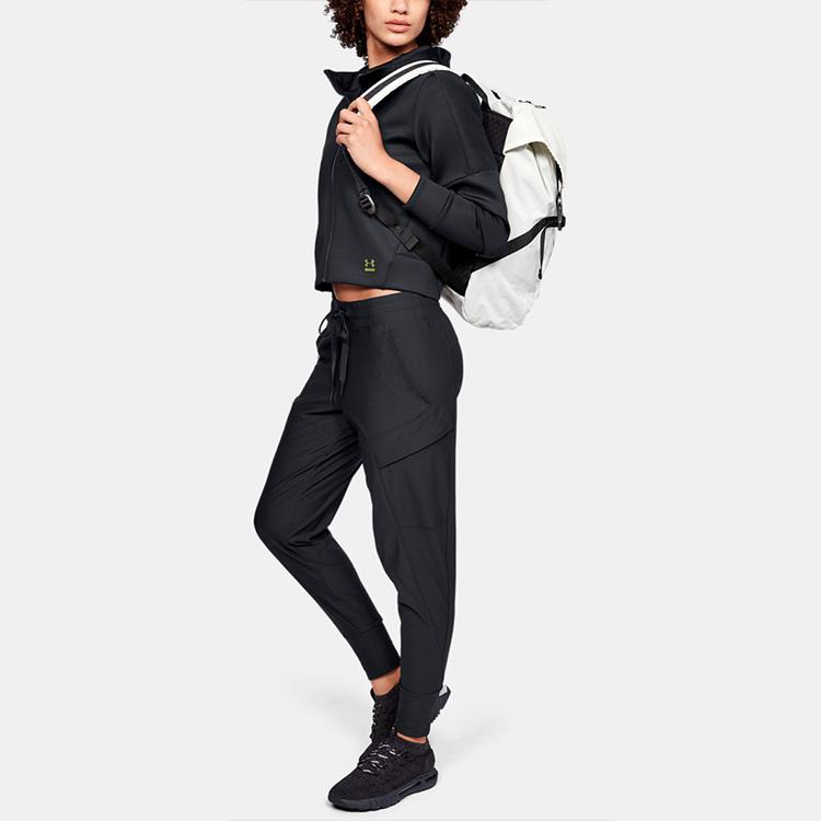 Under Armour Perpetual Short Casual Sports Hoodie Women hoodies Black 1314255-001