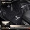 Toyota Camry, RAV4, Levin, Yaris Cross, Corolla, and Avalon Full Coverage Floor Mats.
