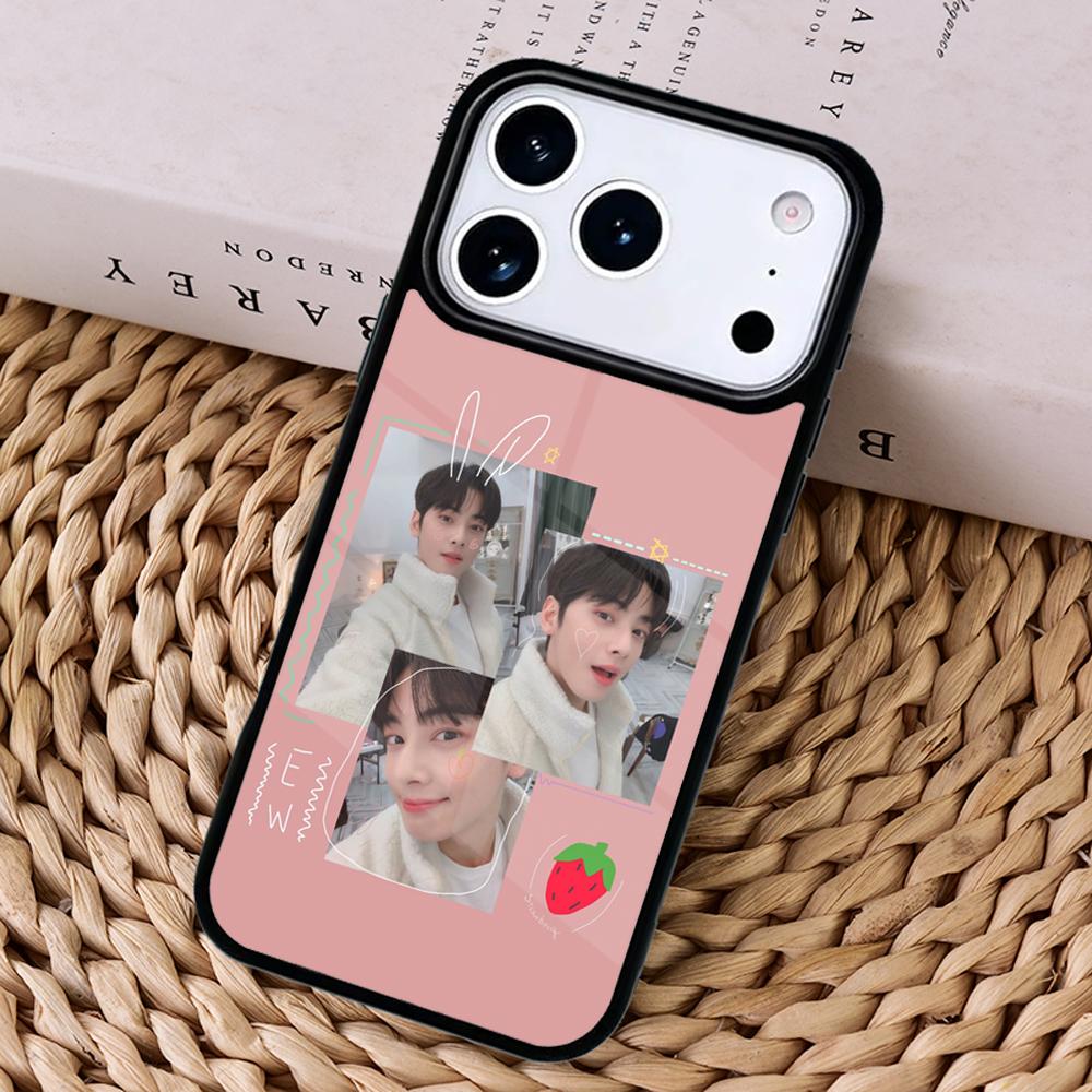True Beauty Cha Eun Woo Phone Case Cover For Magsafe Wireless Charger For iPhone 17 Pro Max 16 14 13 12 11 15 Air iPhone 15 Pro Max