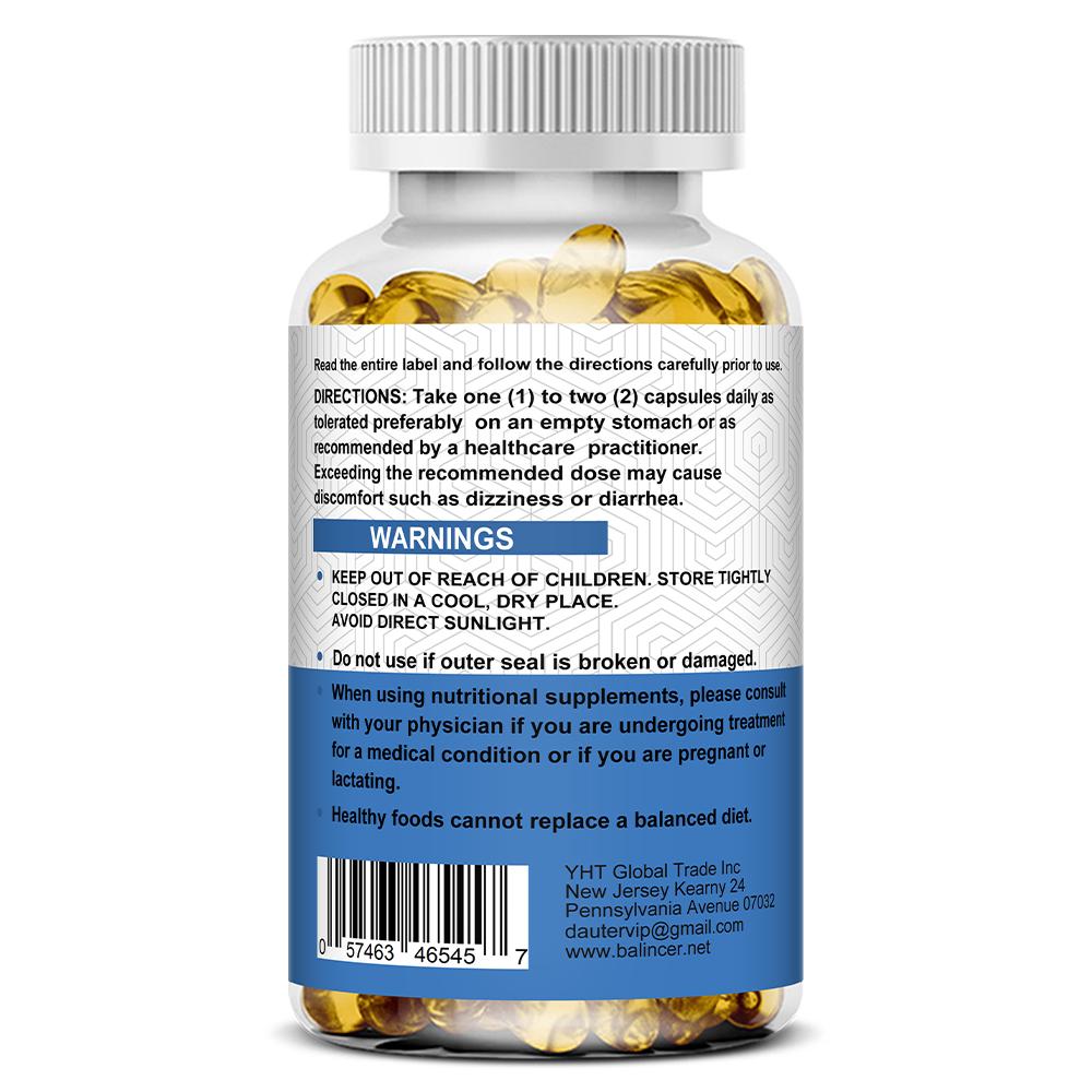 Balincer DHEA Supplement, 100mg, Dehydroepiandrosterone, 120 Caps
