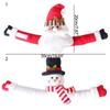 Cartoon Santa Claus Curtain Tieback Decorative Snowman Curtain Holder  Decorative Accessories