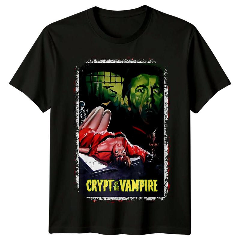 

Crypt of the Vampire (1964) Movie Poster Inspired Unisex T-Shirt Retro Tee M