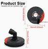 Angle Grinder Dust-Free Protective Cover for Grinding & Cutting Concrete and Stone