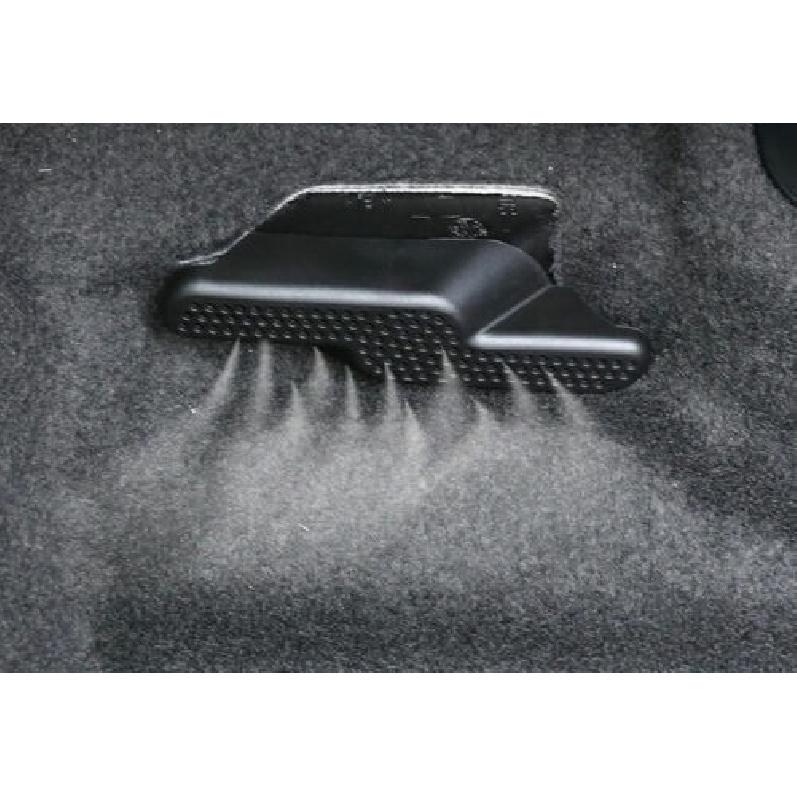 2PCS Fit For BMW X1 F48 2016~2021 Below L&R Air Outlet Vent Trim ABS Black Seat