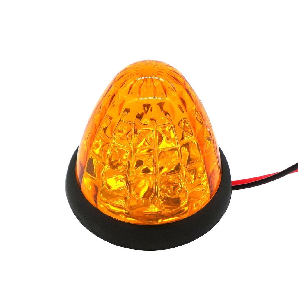 LED obrysové svetlo 24V farby Oranžová, Off-Road