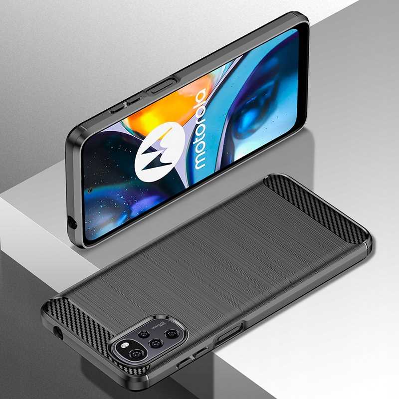 Sc Carbon Motorola G22/E32/E32S Czarny