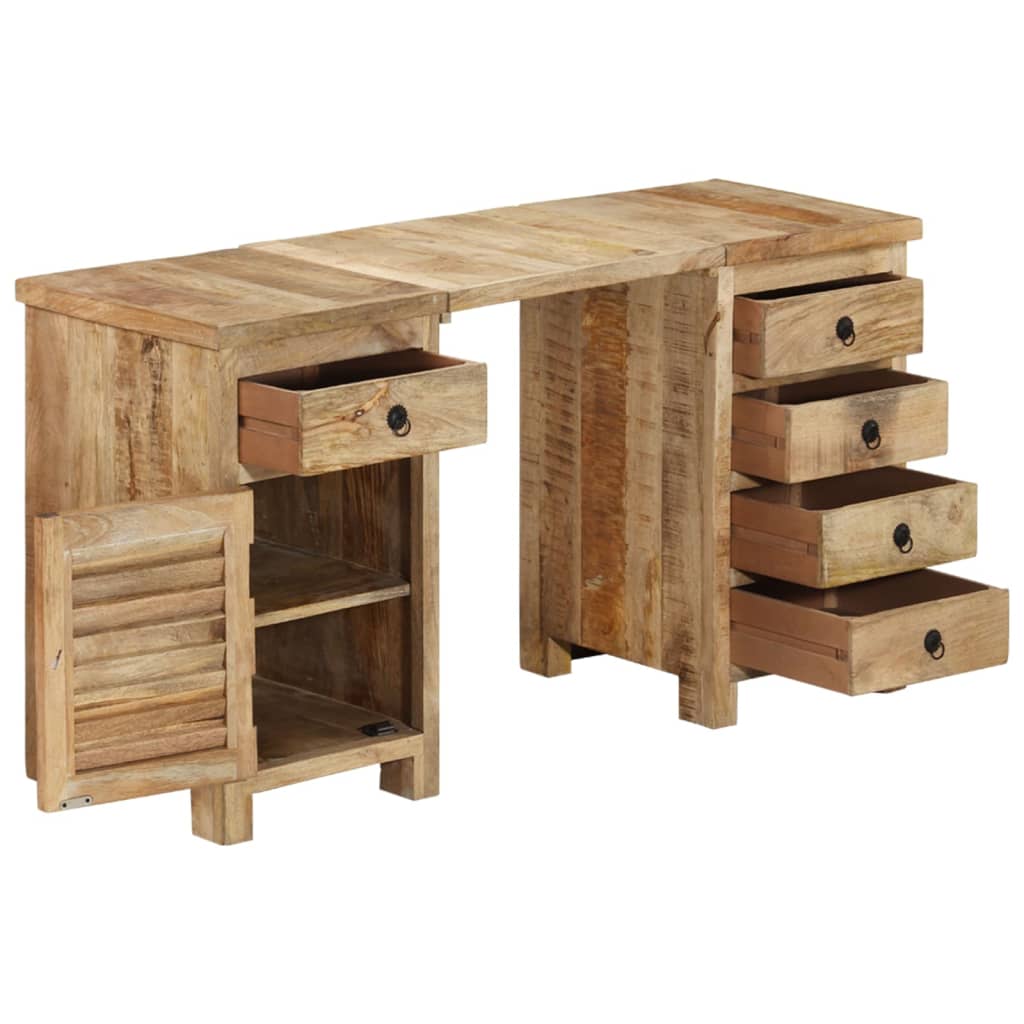 Solid Wood Mango Desk 140x50x77 Cm
