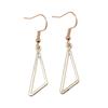 Filigree Teardrop Dangle Earrings Vintage Boho Leaf Drop Earrings For Women Ethnic Retro Jewelry