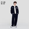 Gap Men's Embroidered Logo Baseball Collar Padded Jacket