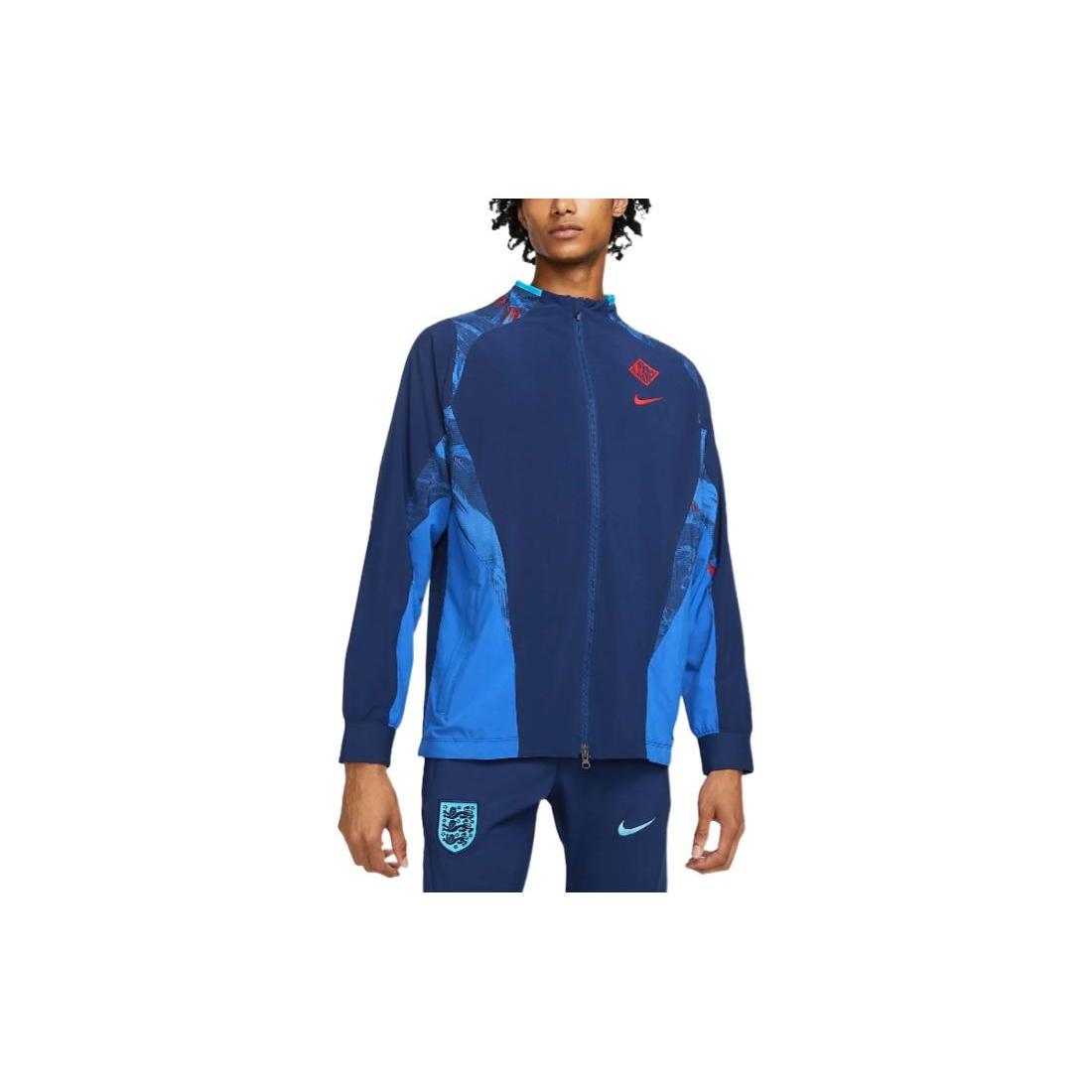 Nike England AWF Dri-FIT Woven Soccer Jacket  Blue  Men s DN1143-492 M