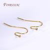 18K Gold Plated Ear Wire,High Quality Earring Hooks For DIY Earwire Jewelry Making Supplies Wholesale