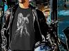 Richie Faulkner Judas Priest Heavy Metal Guitarist T-Shirt | Heavy Metal Stencil Illustration Tee