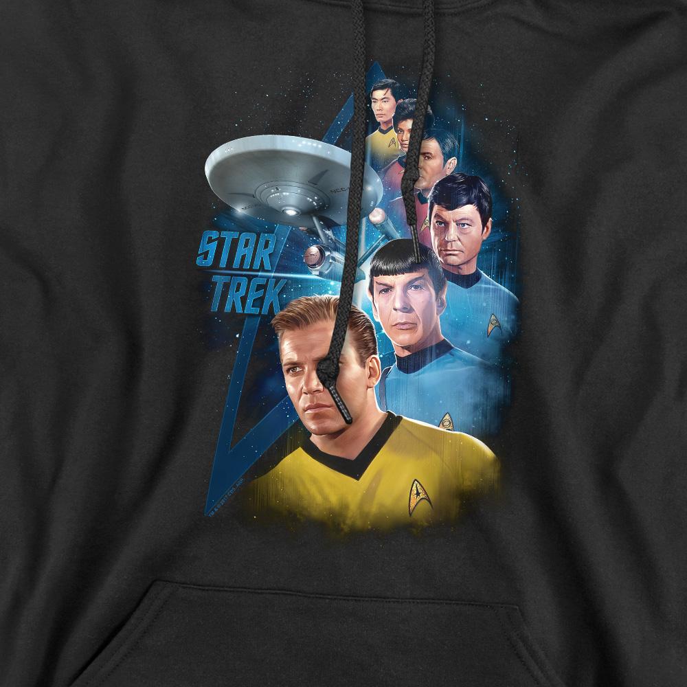 STAR TREK Men's Among the Stars Hoodie