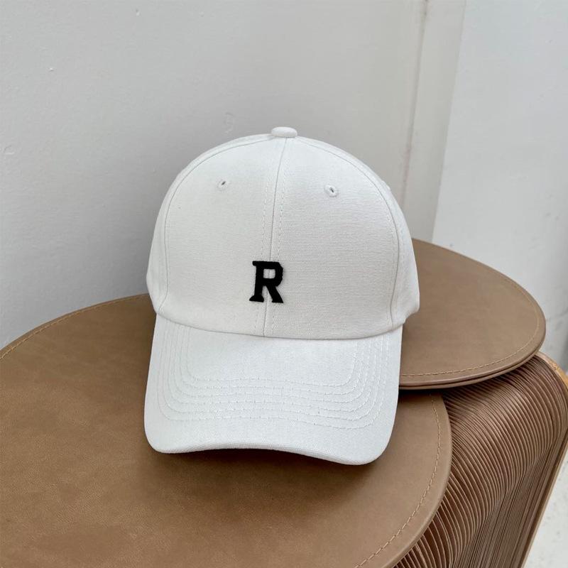 Women's spring hat R word casual couple cap summer fashion versatile outdoor shade men's baseball cap