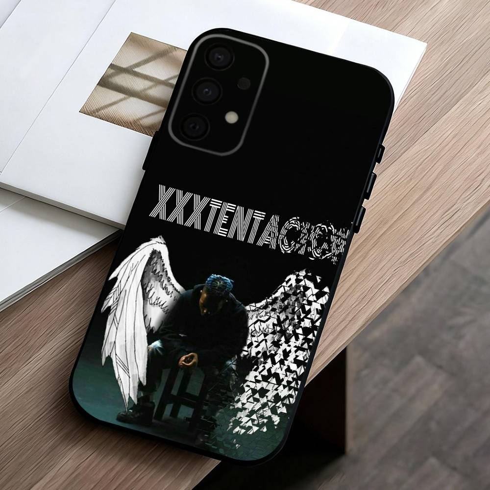 R-Rapper X-XXXTentacionS  phone Case For Samsung Galaxy A73,A72,A71,A70,A53,A52,A51,Others Soft Black Shell