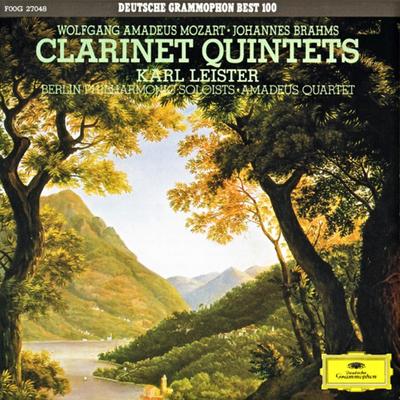 CD MOZARTBRAHMS  Mozart  Brahms Clarinet Quintet F00G27048 Deutsche Grammo 1989 Japan Classical Used