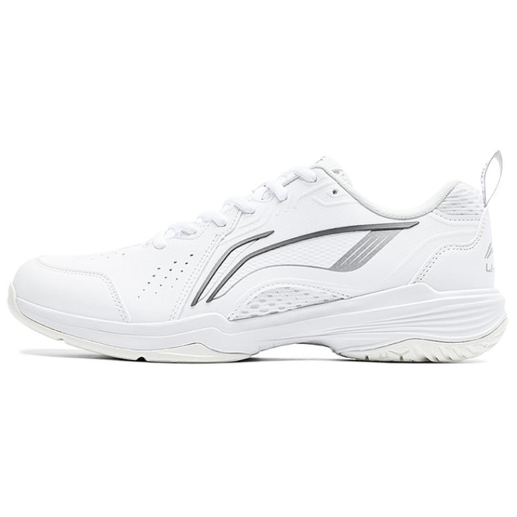 Li Ning Flying Eagle Textile, Synthetic Leather Slip Resistant, Abrasion Resistant, Breathable Low Top Badminton Shoes AYTU001-1