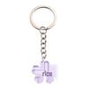 Transparent Cherry Blossom Plant Charms - 6 Colors, 25x29mm Five-Petal Resin Flower Pendants